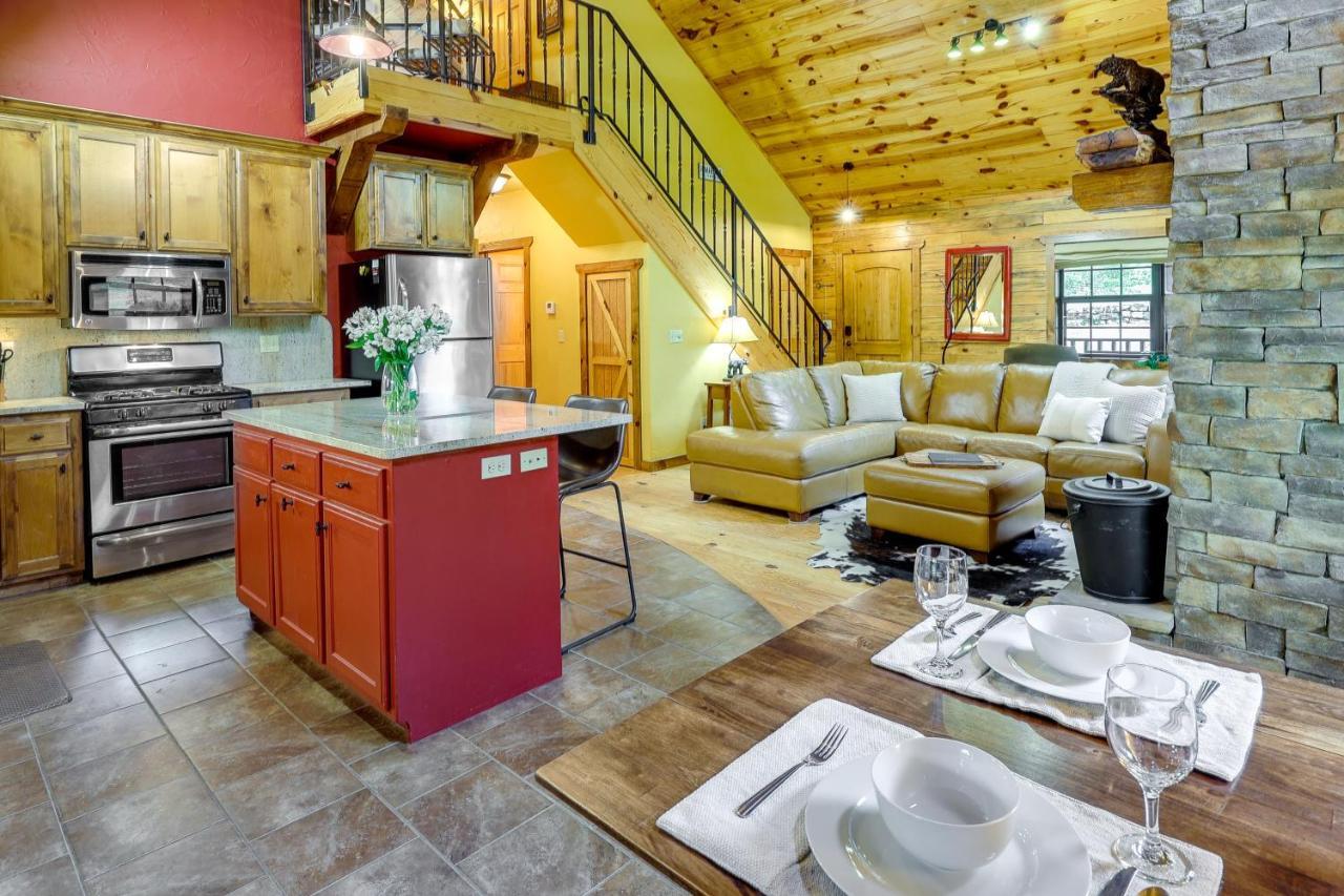 Beaver Lake Vacation Rental With Private Hot Tub! Eureka Springs Eksteriør billede