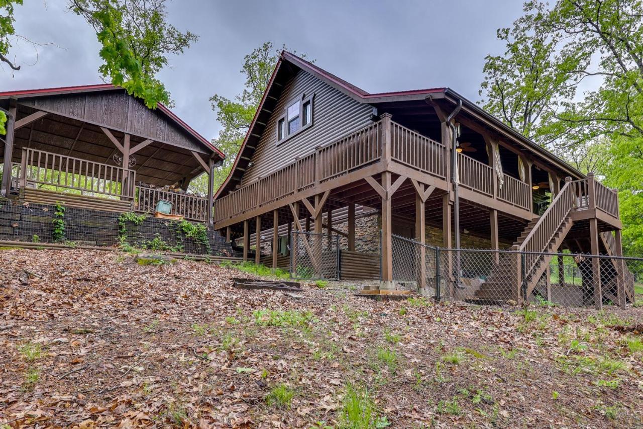 Beaver Lake Vacation Rental With Private Hot Tub! Eureka Springs Eksteriør billede